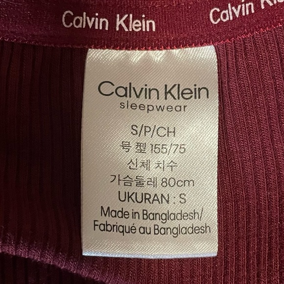 Brand New Never Worn Calvin Klein pajama set. - Picture 2 of 4